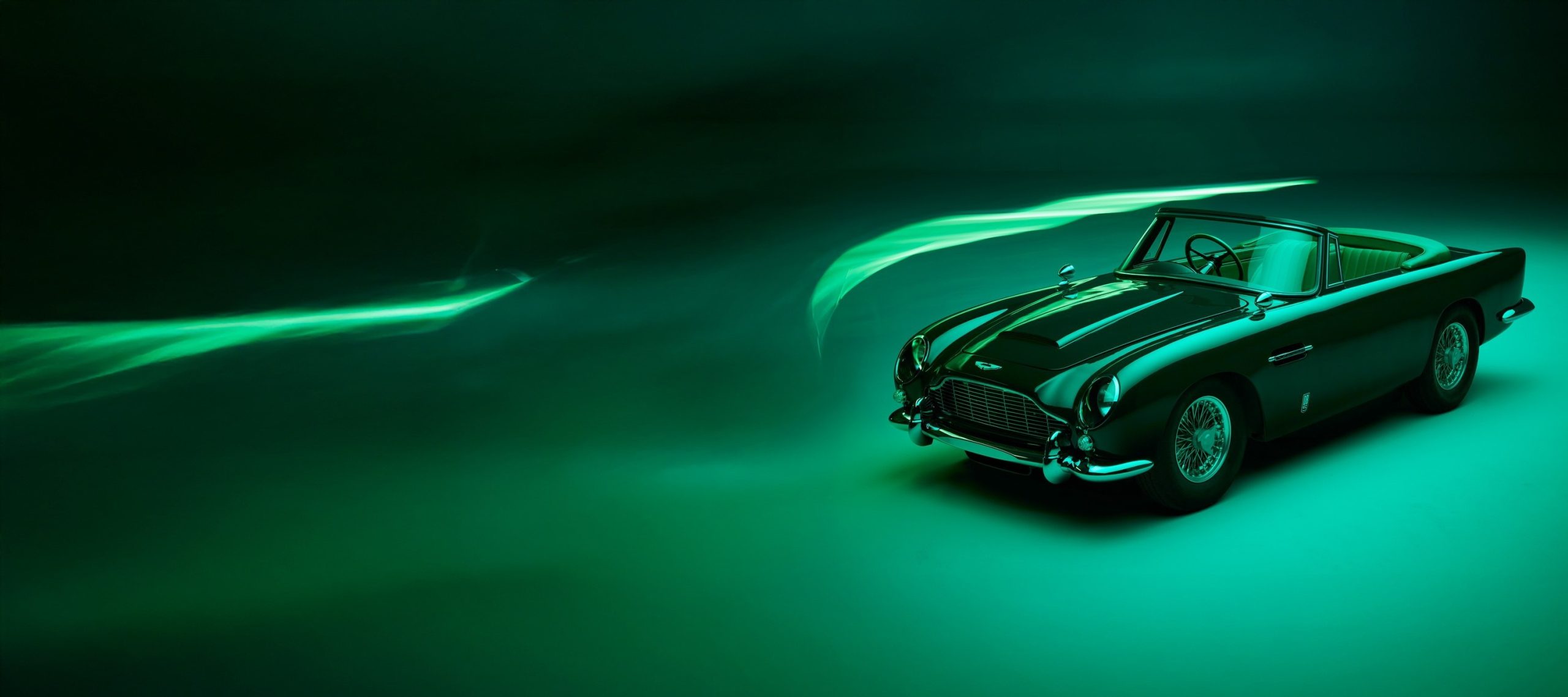 Aston Martin DB5J by Hedley Studios logo